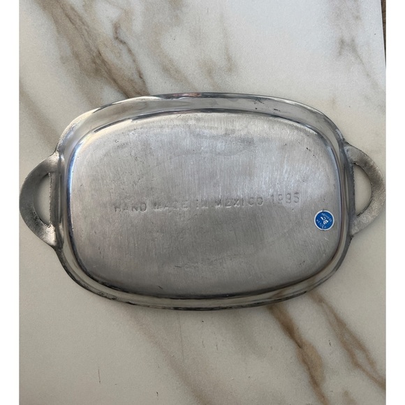 Vintage Jon Margeaux Holiday Serving Tray - Picture 3 of 3